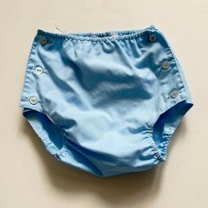 Baby blue diaper cover lullaby set xl size 3-4